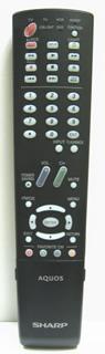 SHARP RRMCGA724WJSA GA724WJSA TV Remote